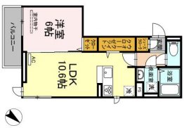 クレストヴェール清水 間取り図