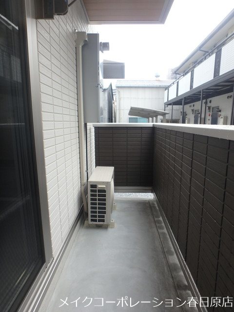 写真は同型タイプ クレストヴェール清水 ベランダ