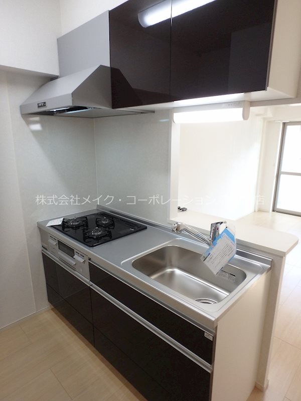 写真は同型タイプ ELEVITA弥永 キッチン