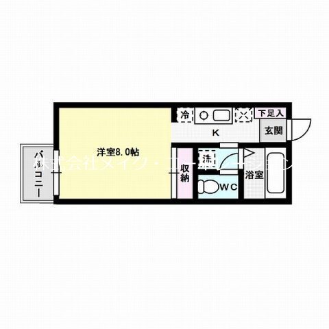 フォブール田村 間取り