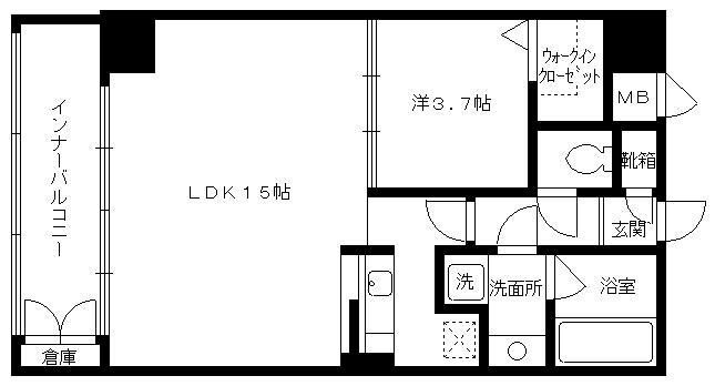 ナビールコート薬院 間取り