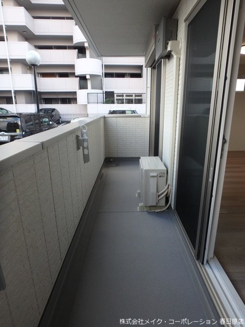 写真は同型タイプ クリエイーストⅡ ベランダ