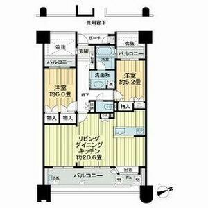 サングレート薬院駅ロイヤルウィン 間取り