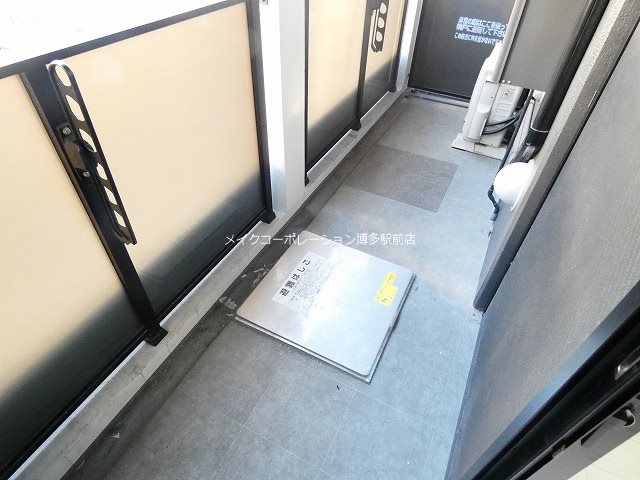 内覧可能です♪ ホルツ博多駅前 ベランダ
