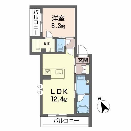 シャーメゾンつつみ 間取り図