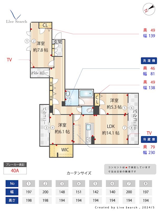 Sha Maison Villa 平田台 301号室 間取り