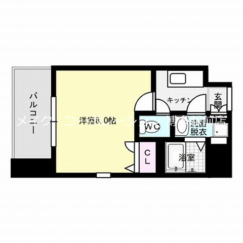 エルフィナ上呉服町 間取り