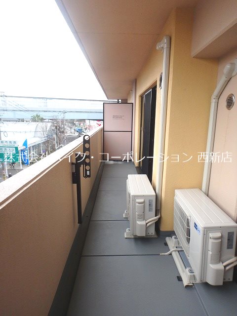 セス姪浜～駐車場無料～ ベランダ
