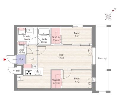 リアンルシール姪浜【901】 間取り