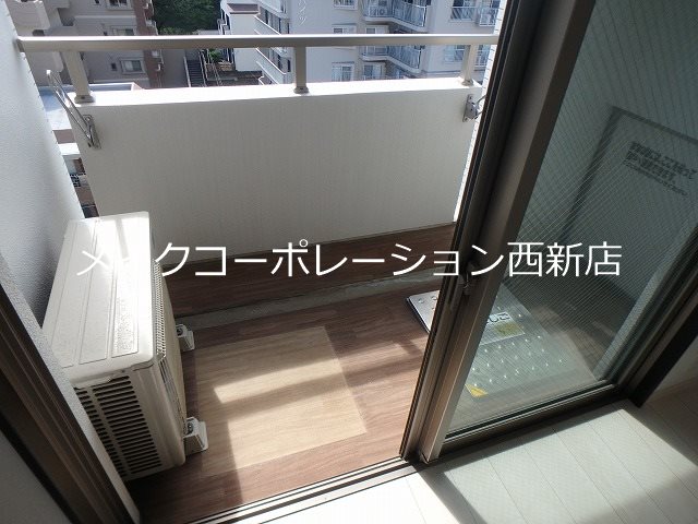LIBTH西新 ベランダ
