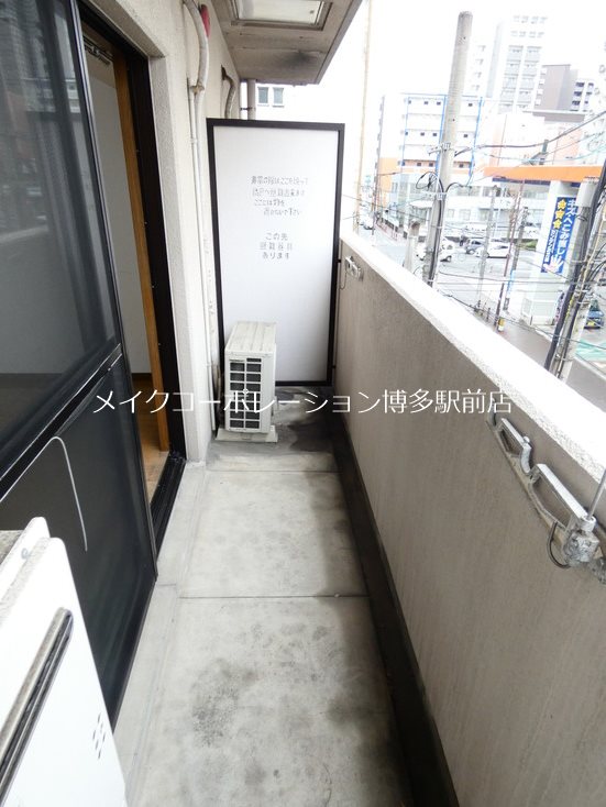 ソレイユ博多駅南 ベランダ