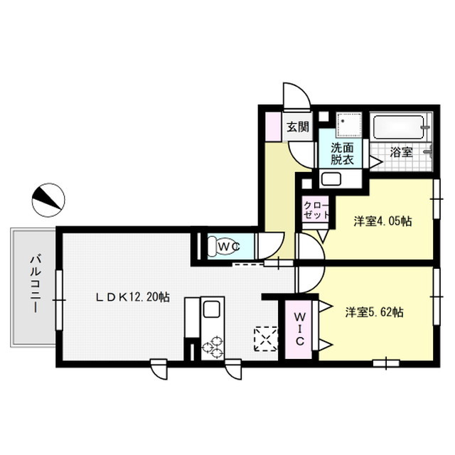 和の刻 301号室 間取り