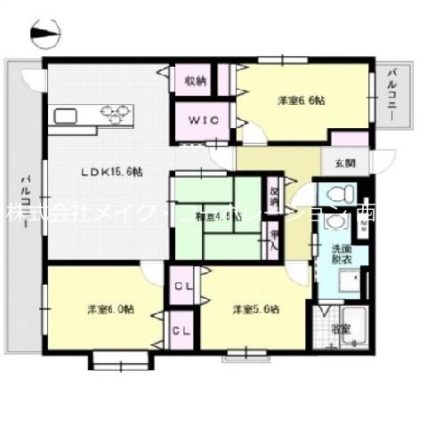 シャルム荒江 間取り