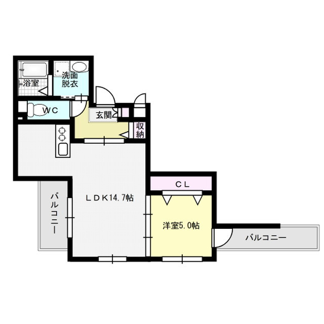 キーファ吉塚 間取り