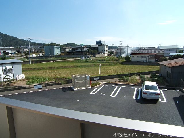 プレステージⅡ ベランダ