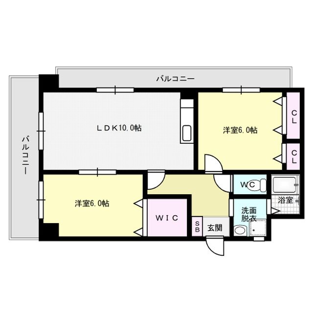 ファーストヒルズ 301号室 間取り