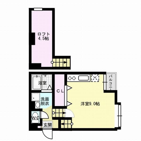 Livre Villa～ネット無料～ 間取り