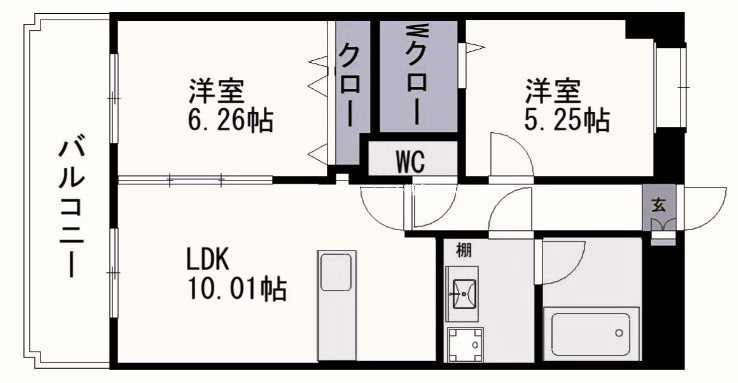 スリーゼ 間取り