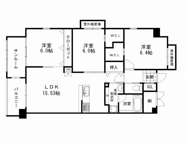 ブリリアント・ガーデン 間取り