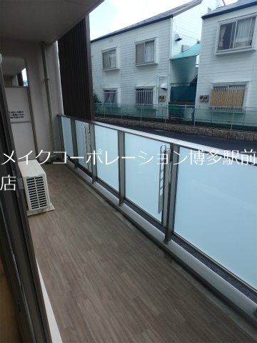 写真は同型タイプ 風河 ベランダ