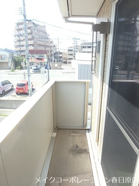 リュエルクールA棟 ベランダ