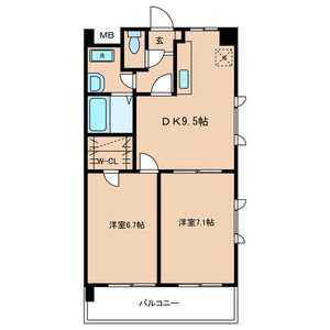 第17川崎ビル 間取り