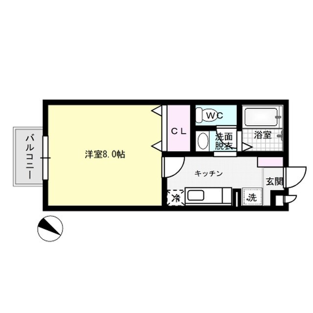 セジュール・エラン 間取り