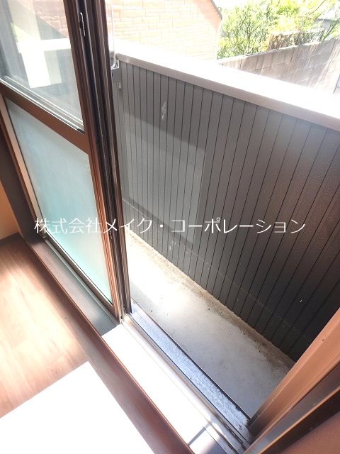 ビータス賀茂壱番館～ネット無料～  ベランダ