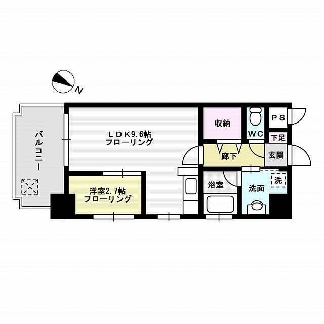 ＤＳタワー平尾駅前レジデンス  間取り図