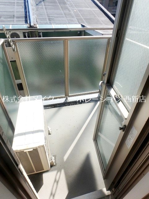 リアン西新～ネット無料～ ベランダ