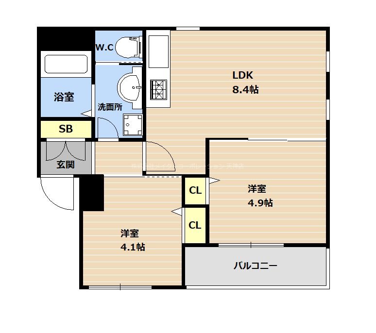PLEST FOMA平尾(プレストフォーマ平尾) 間取り