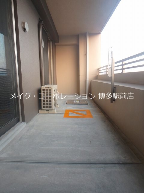 写真は同型タイプ LUCIS高宮 ベランダ