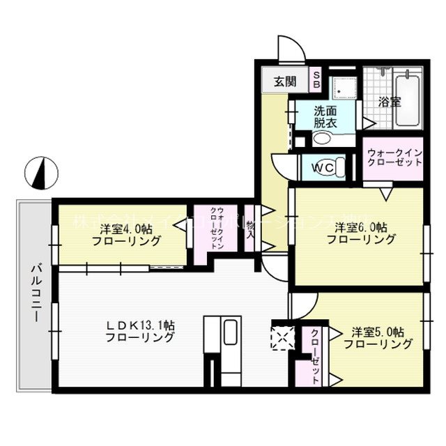 D-room大濠 間取り