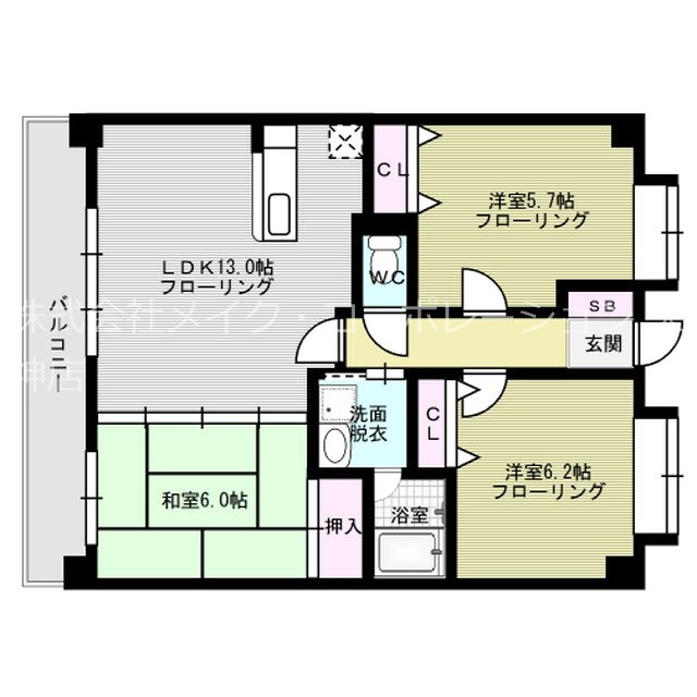 トーソンビル 間取り