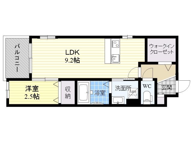 シュルーク大濠公園 間取り