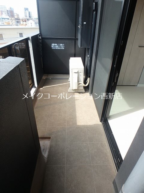 インプルーブ西新 ベランダ