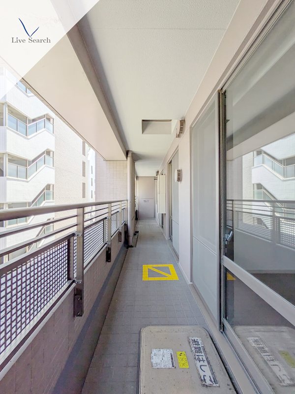 コアマンション大手門タワー ベランダ