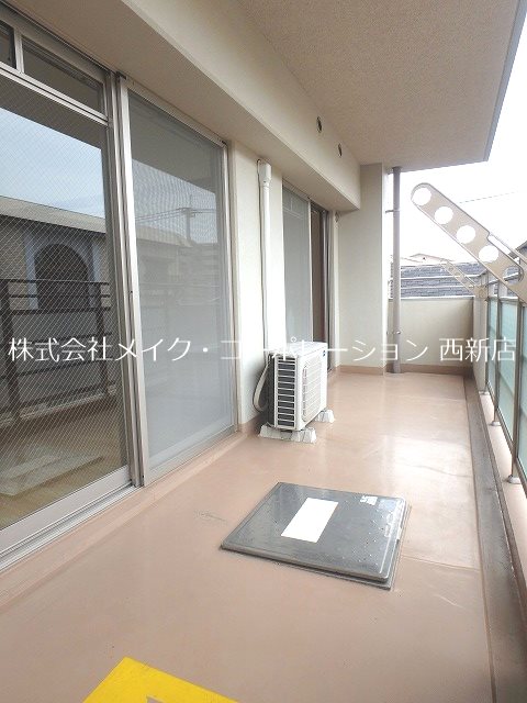 クレディ室見 ベランダ