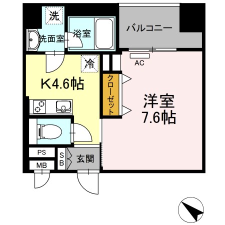 D-roomgracious平尾 間取り図