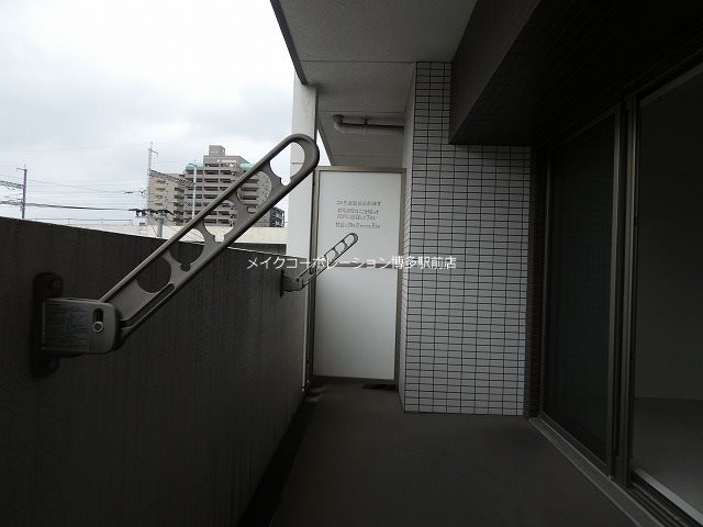 ※室内写真は同物件別部屋引用・現状優先で エンクレストNEO博多駅南 ベランダ