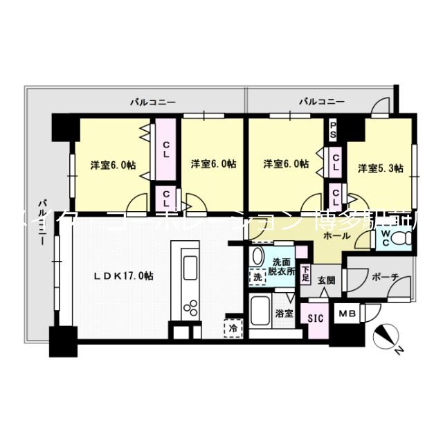 ソフィアガーデン博多 間取り