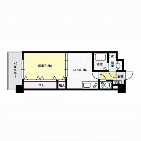 エトルシャンス花町～光ネット無料～ 間取り