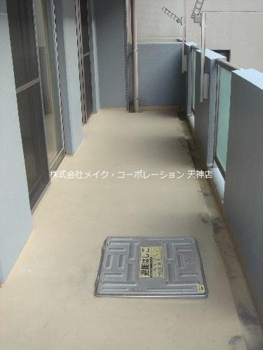 ボン大文字 ベランダ