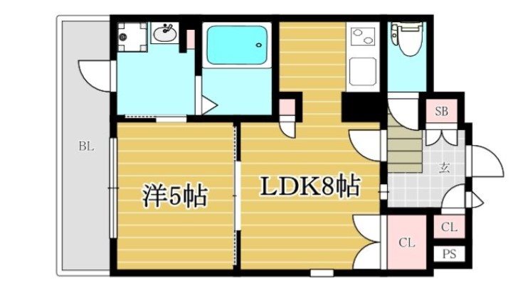 エクセラ大濠公園西 間取り