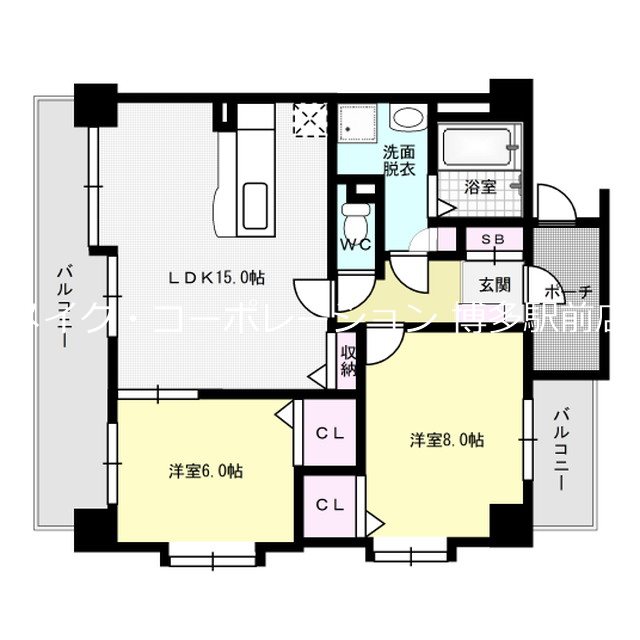 フレアMICHIKO 間取り