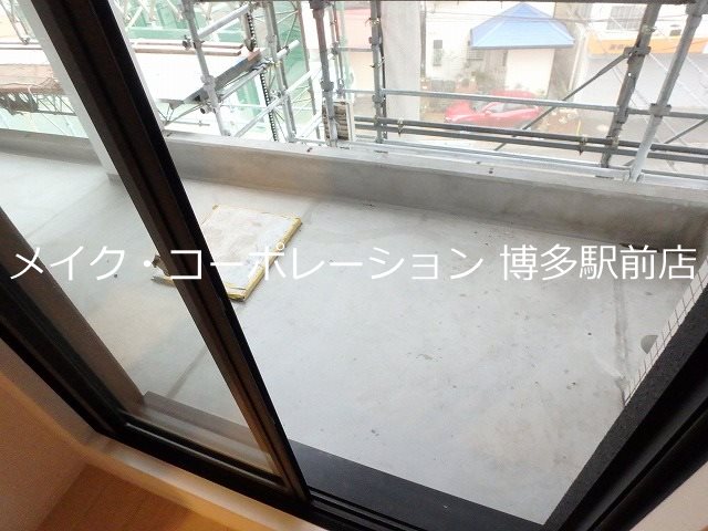 ソレイユルヴァン博多駅南 ベランダ