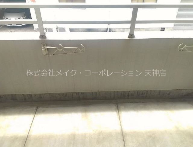 レジディア警固 ベランダ