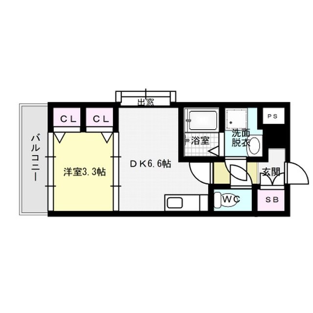 エンブレイス博多駅南  間取り