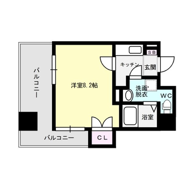 リファレンス下呉服町 間取り