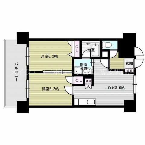 アイセレブ博多南 間取り